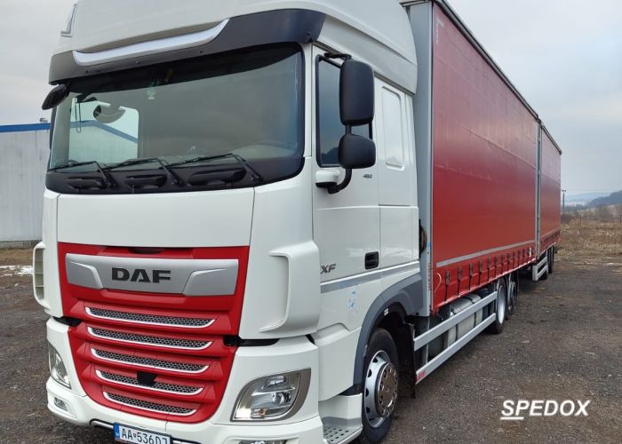 DAF XF FAR + PRÍVES WECON
